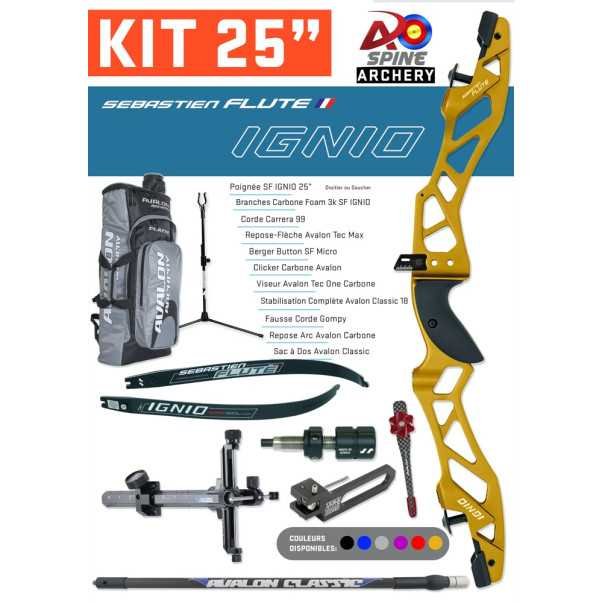Kit arc classique Sébastien Flute Ignio 25"