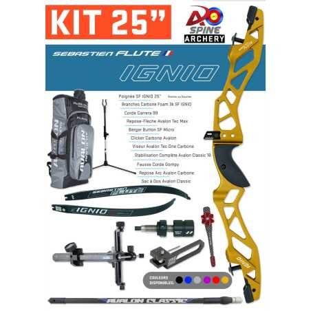 Kit arc classique Sébastien Flute Igno 25"