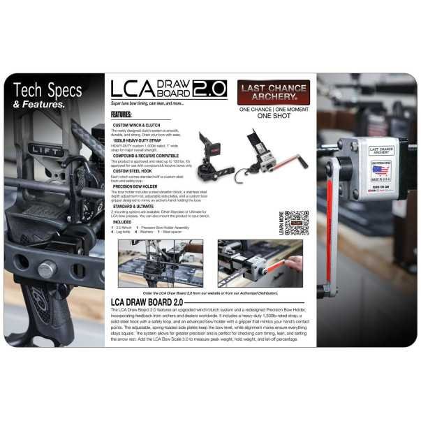 Last Chance Archery Draw Board 2.0
