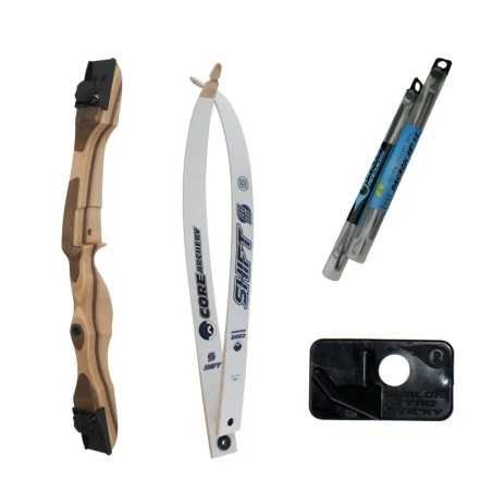 Kit prêt à tirer arc bois Core Shift