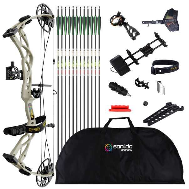 Kit arc à poulies de chasse Sanlida Dragon X9