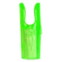 Encoche Pin Nock de couleur fluo transparente.