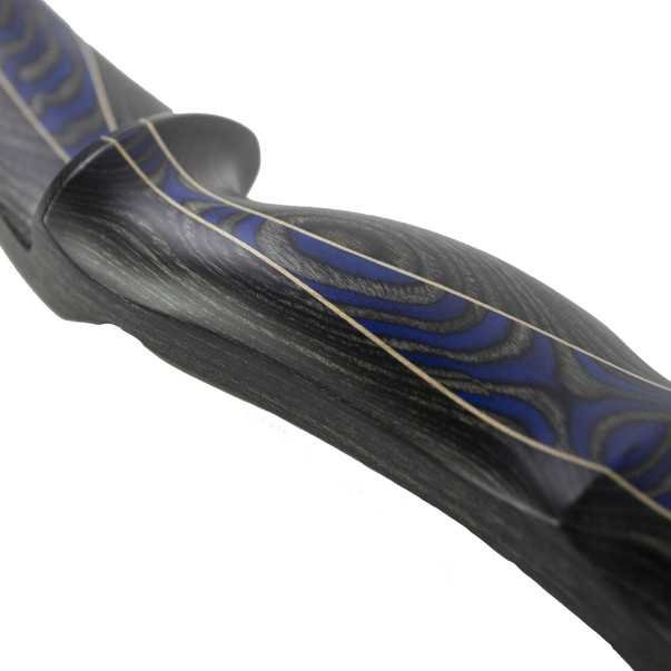 Poignée arc démontable de type chasse White Feather Bowerbird