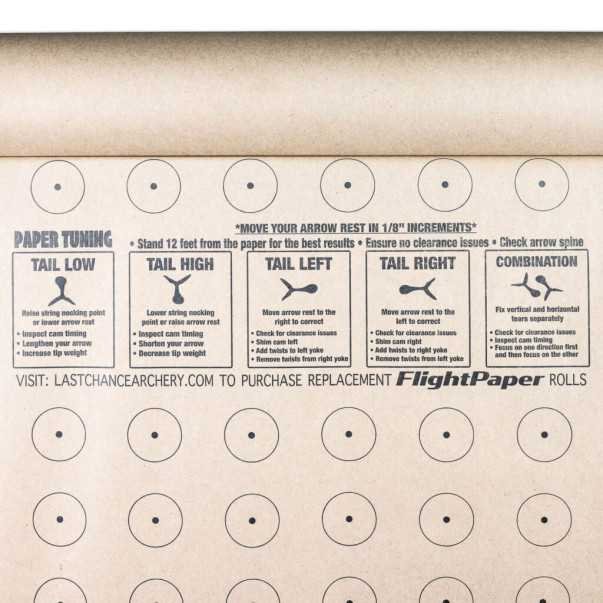 Last Chance Archery FlightPaper