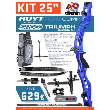 Kit arc classique Hoyt RCRV Comp 25"