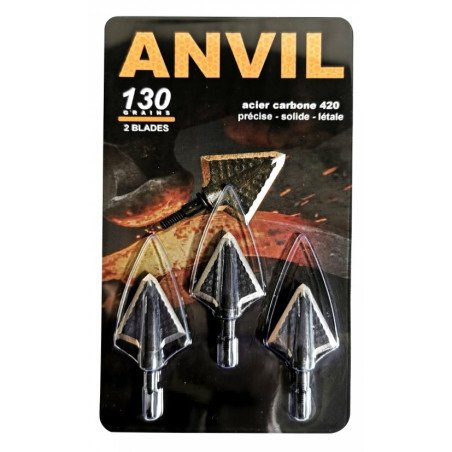 Lame de chasse LAS Anvil 130 grains