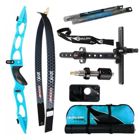 Kit prêt à tirer arc d'initiation en métal Shocq Medallist