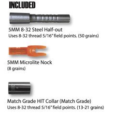 Tube de chasse Easton FMJ Max Match Grade Half Out 2