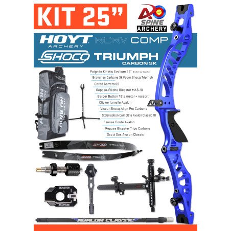 Kit arc classique Hoyt RCRV Comp 25"