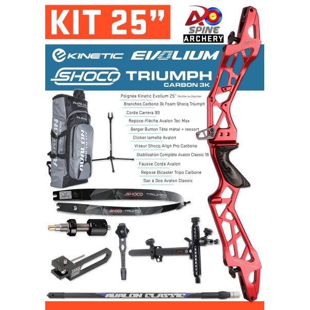 Kit 25" Kinetic Evolium 3K