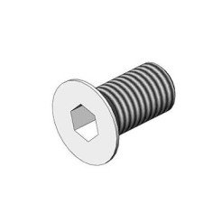 Vis tête fraisée métrique