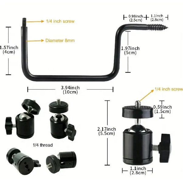 Total Peep Support Caméra 360°