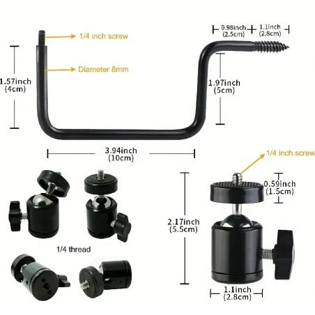 Total Peep Support Caméra 360°