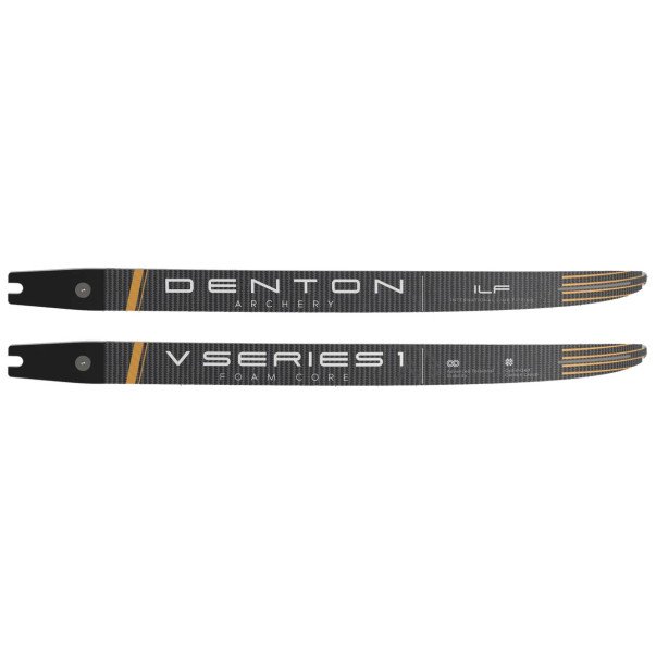 Branches d’arc classique Denton Archery V Series 1 ILF Carbon Foam