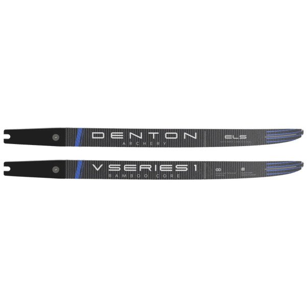 Branches d’arc classique Denton Archery V Series 1 ELS Carbon Bamboo