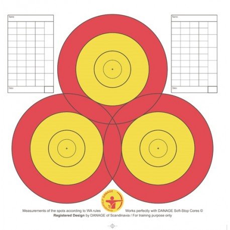 Danage 3 spots - 40cm