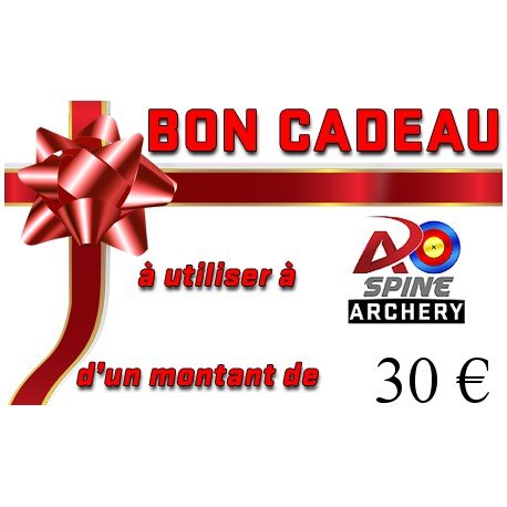 Carte cadeau - 30€