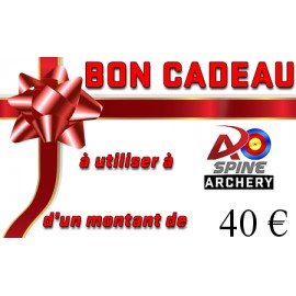 Carte cadeau - 40€