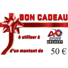 Carte cadeau - 50€