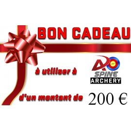 Carte cadeau - 200€
