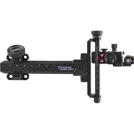 Viseur arc à poulies Avalon Powr 6" Carbon bar
