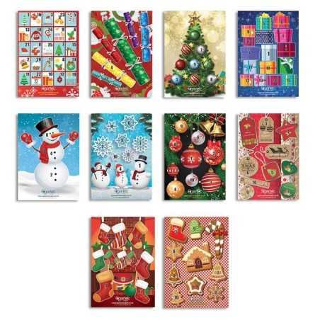 Egertec - lot de 10 blasons Jeux Noël et 50 clous