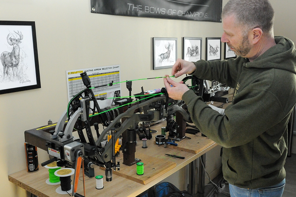 Salle de réglage et optimisation Spine Archery